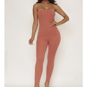 LACEY DETAIL JUMPSUIT